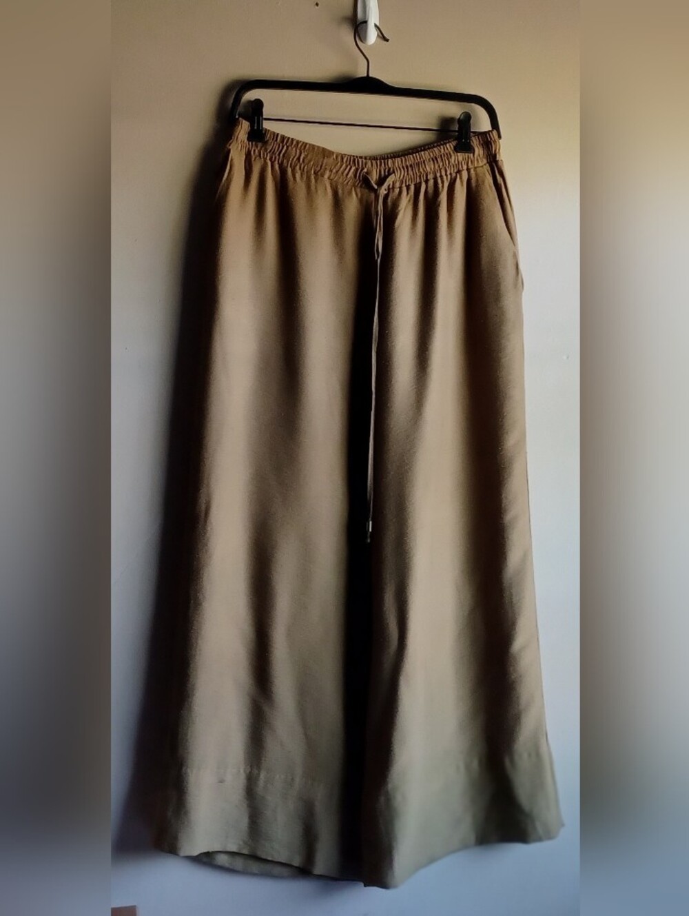 KOTON wide Leg Pants Linen Blend  Sz40